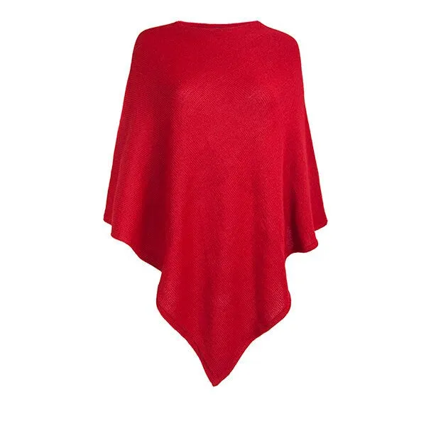 100% Alpaca Poncho