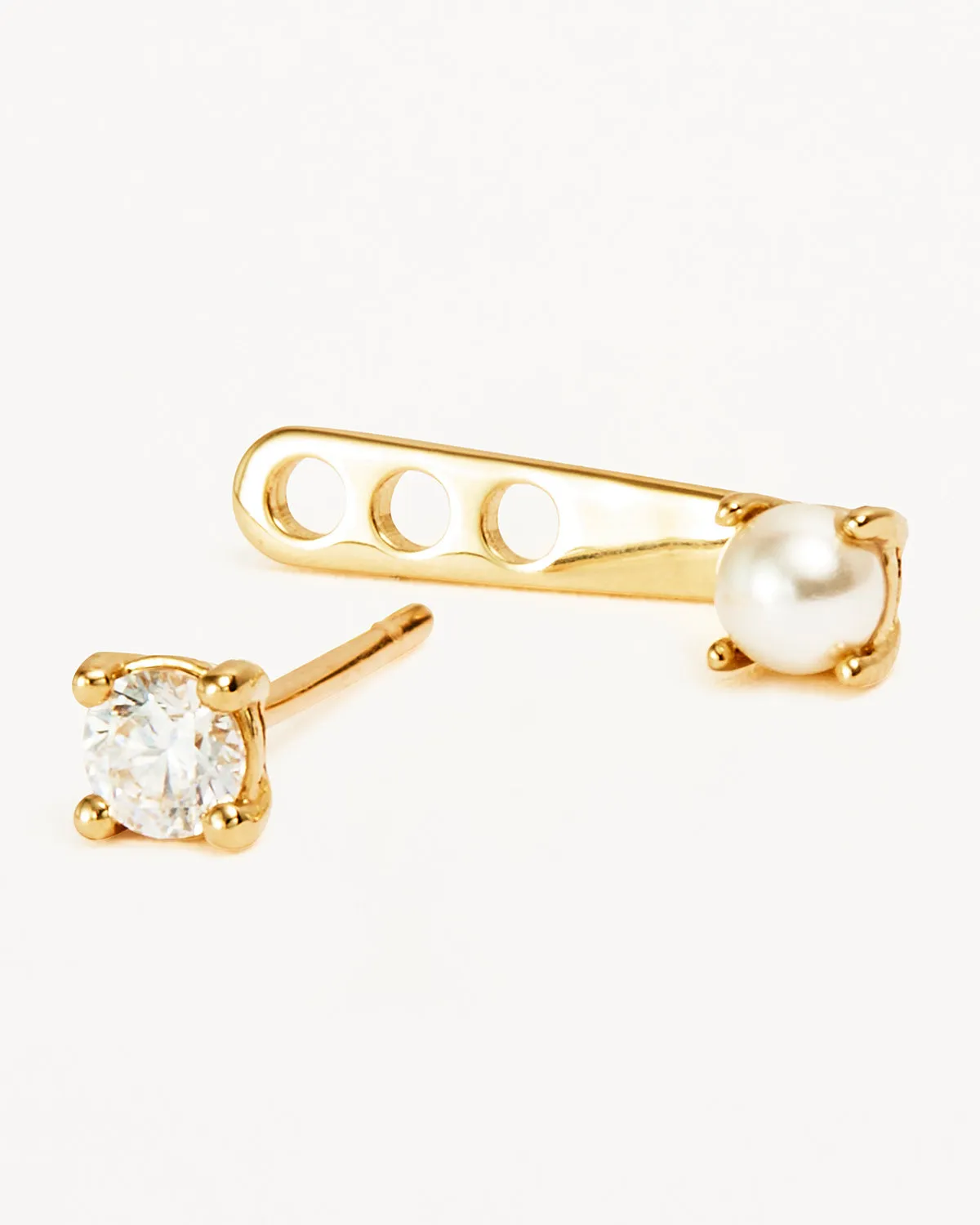 14k Solid Gold Purity Lab-Grown Diamond Ear Jacket