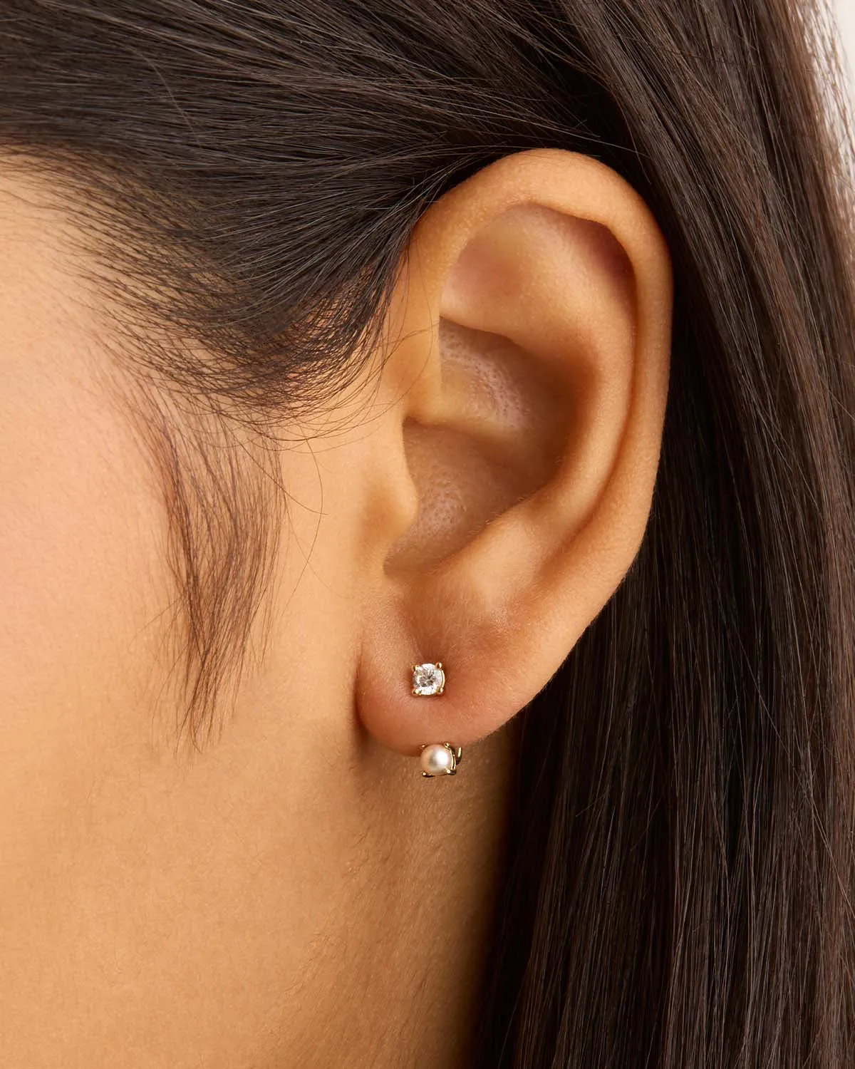 14k Solid Gold Purity Lab-Grown Diamond Ear Jacket