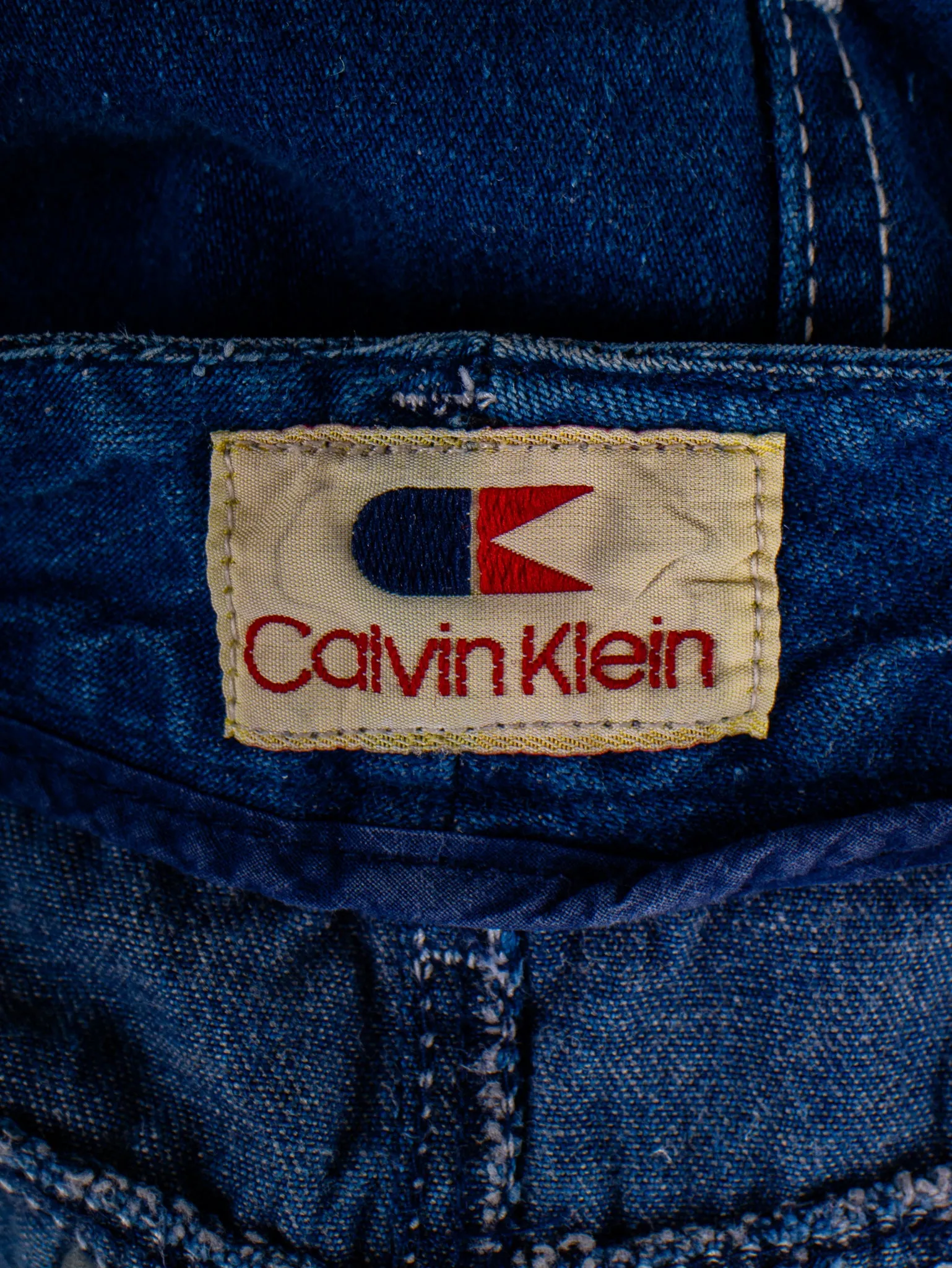 1980's CALVIN KLEIN denim skirt