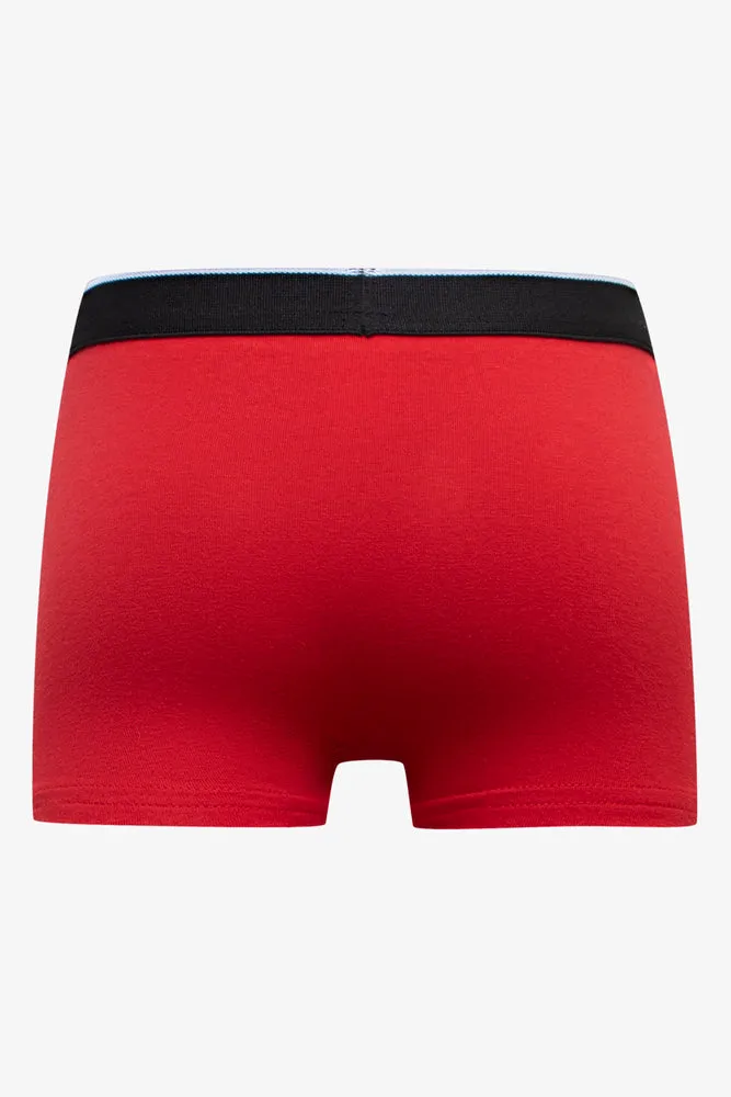 3 Pack Boxers Red