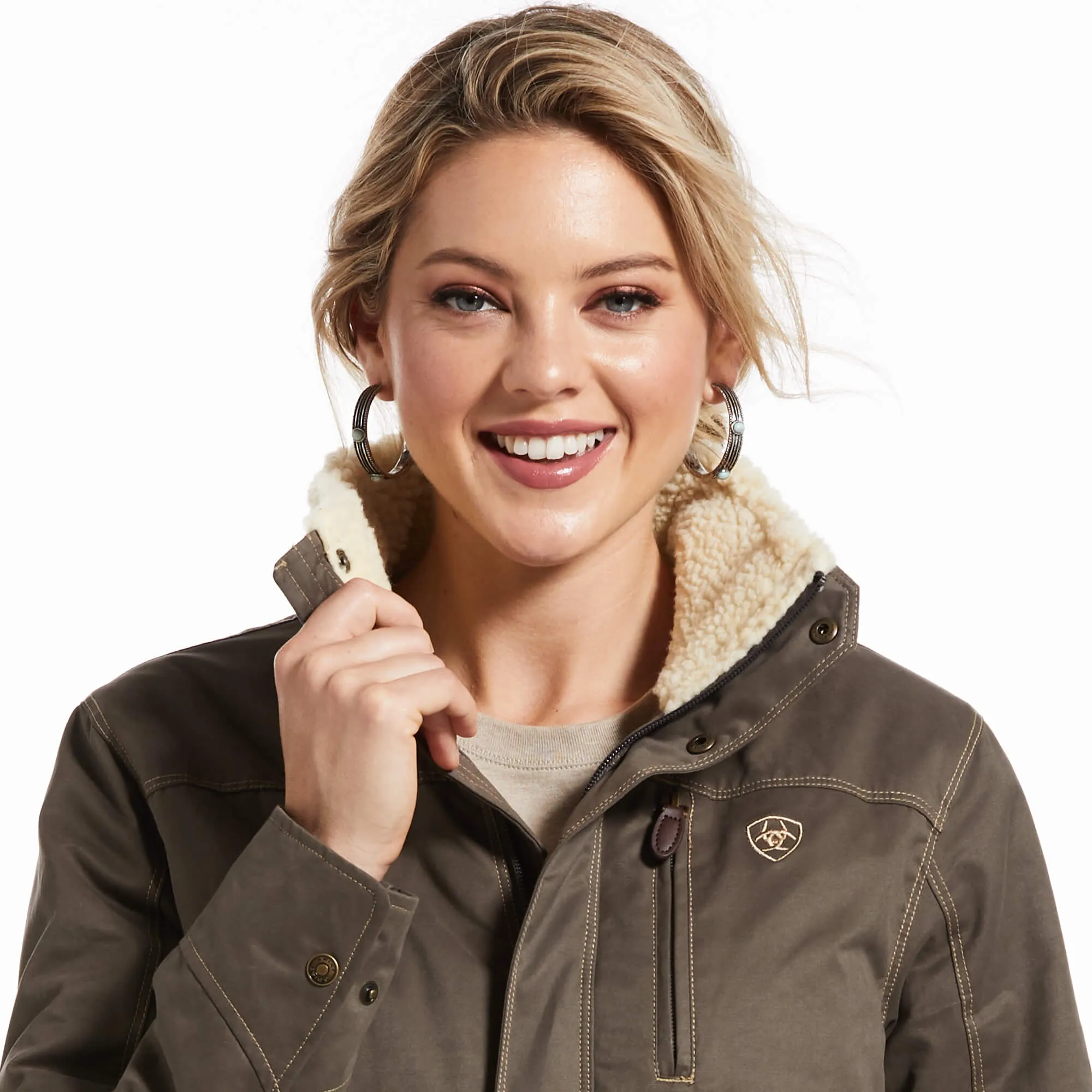 Ariat Women's Chestnut Grizzly Insulated Jacket