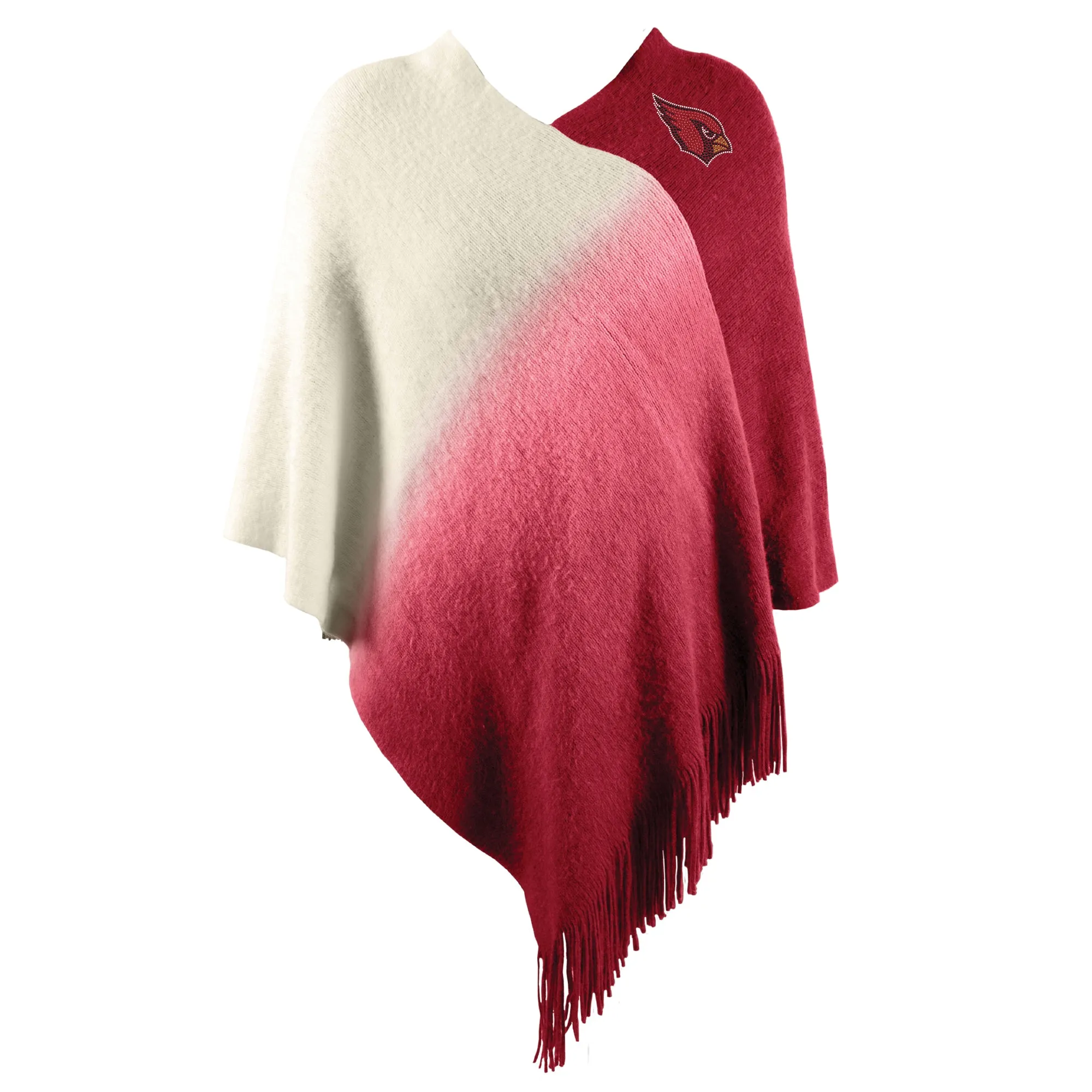 Arizona Cardinals Dip Dye Poncho