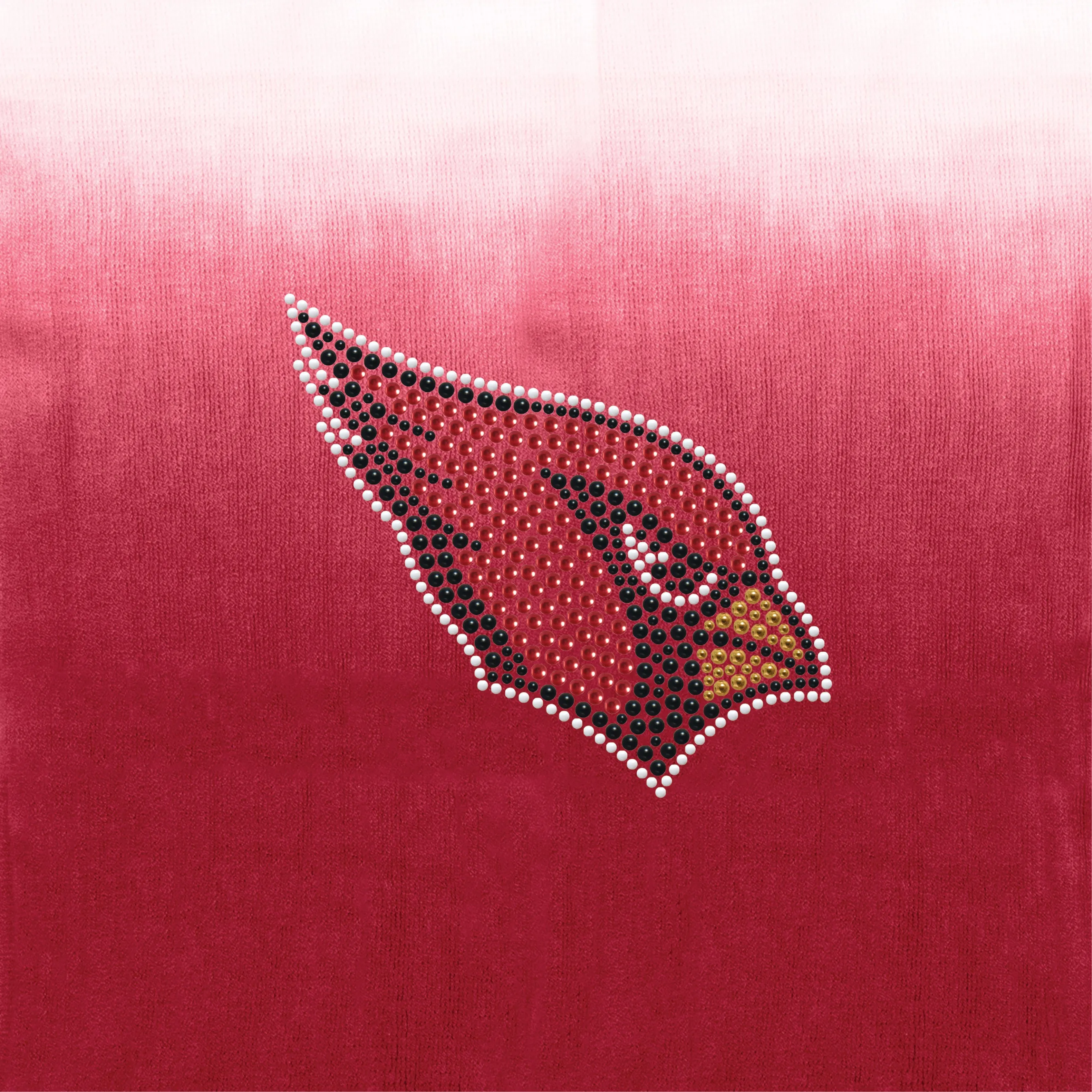 Arizona Cardinals Dip Dye Poncho