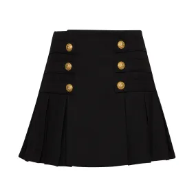 Balmain Black Skirt