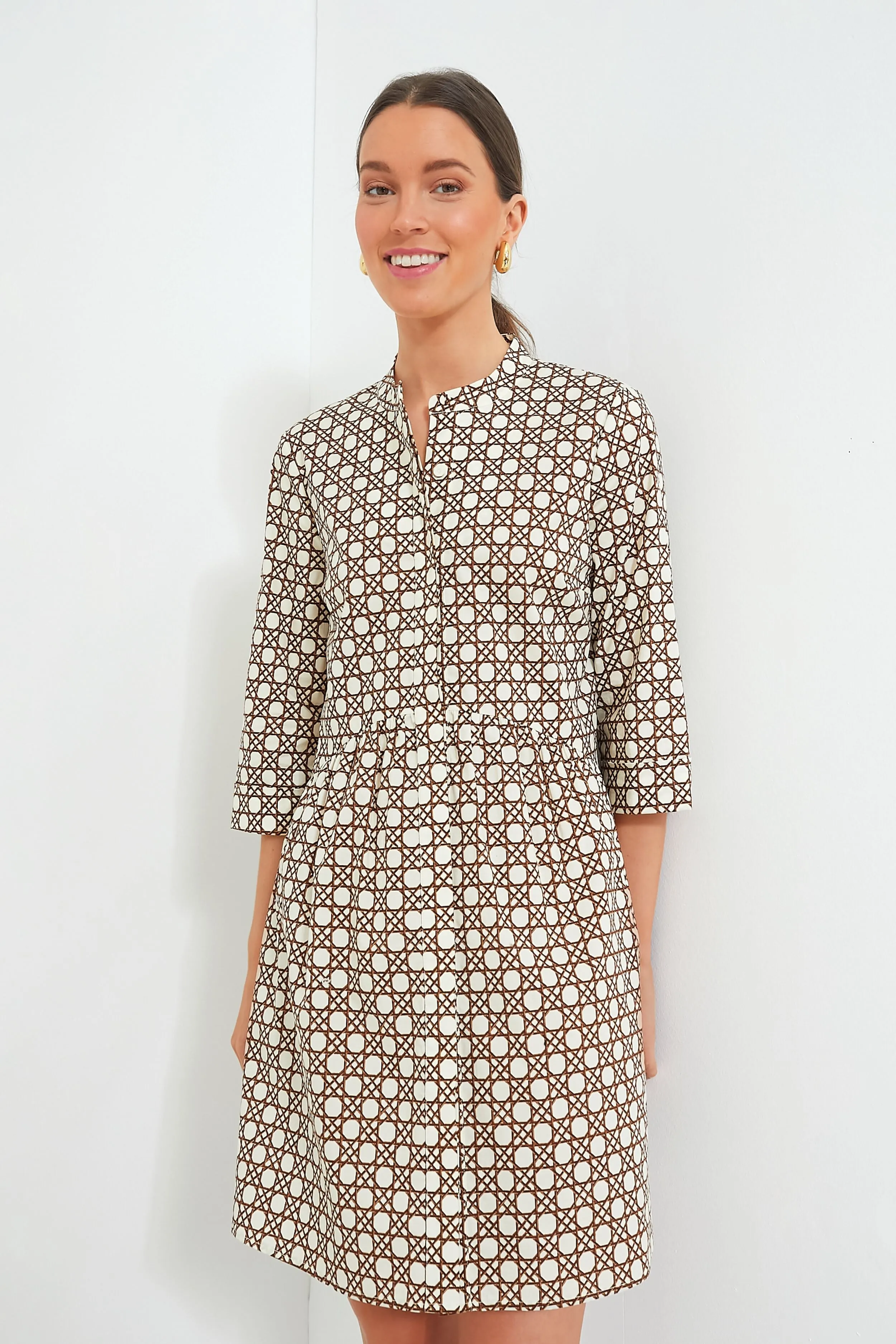 Birch Cane Royal Shirt Dress