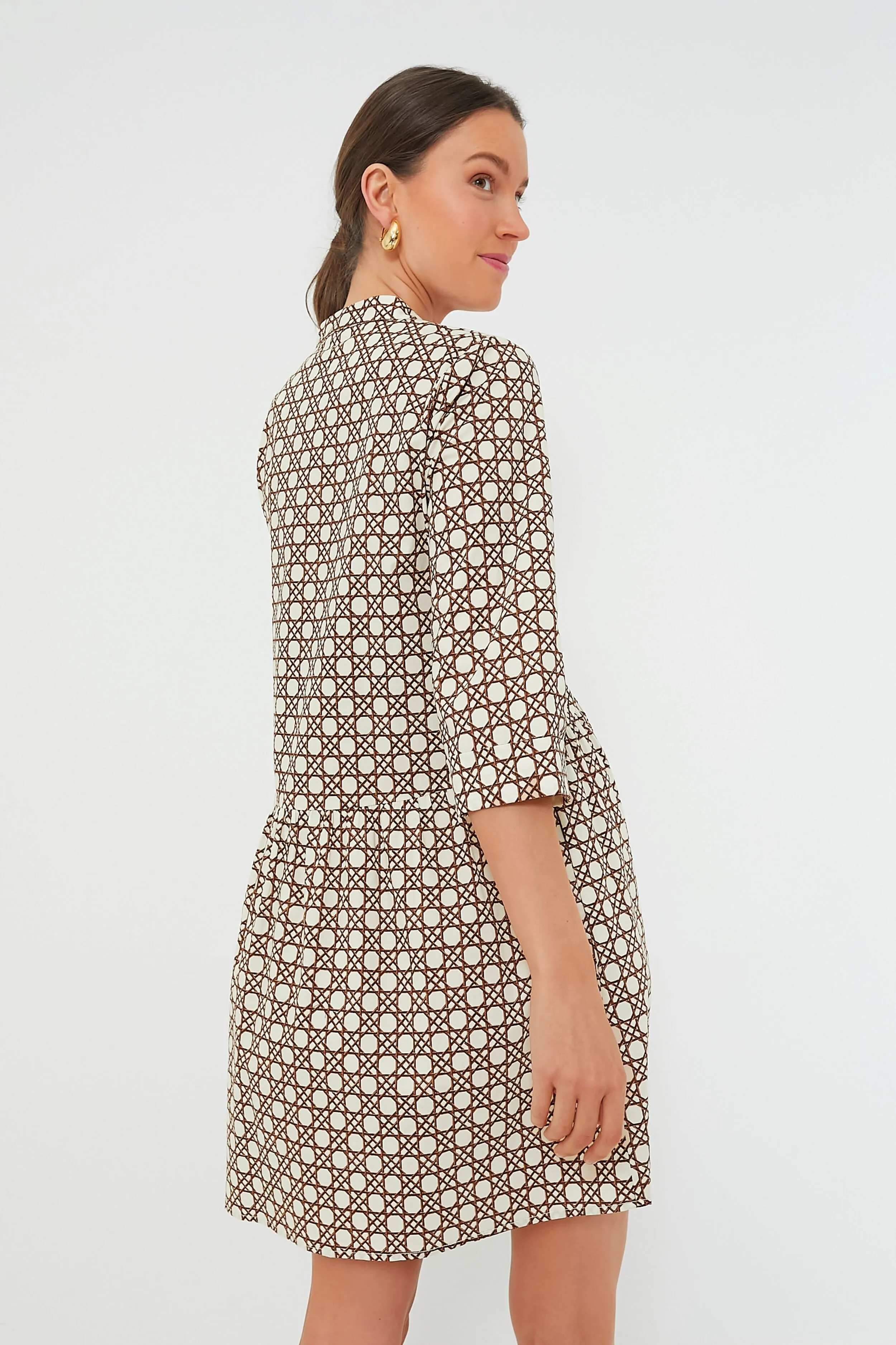 Birch Cane Royal Shirt Dress