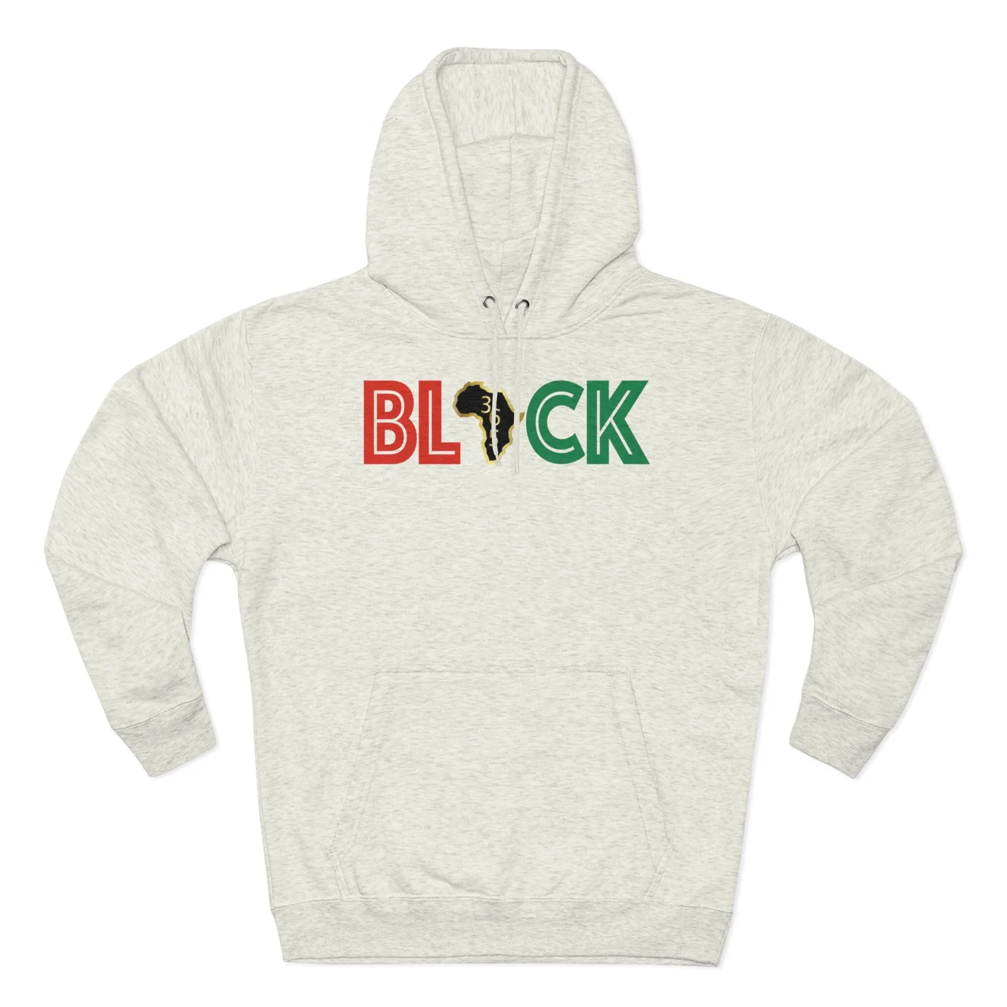 Black 365 Unisex Premium Pullover Hoodie