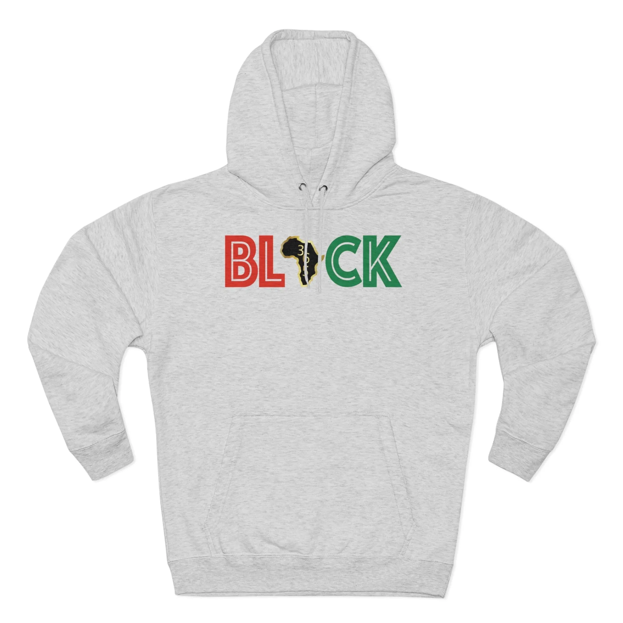 Black 365 Unisex Premium Pullover Hoodie