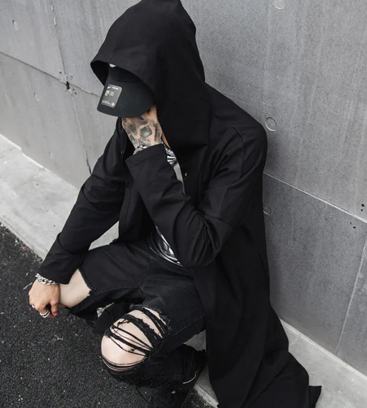 Black Cloak With Hood