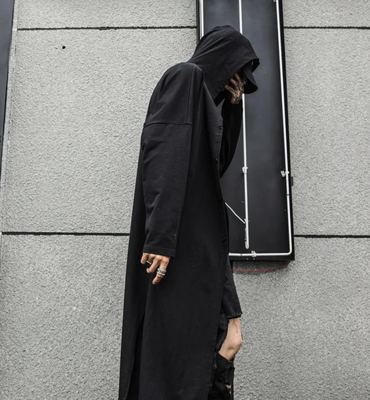 Black Cloak With Hood