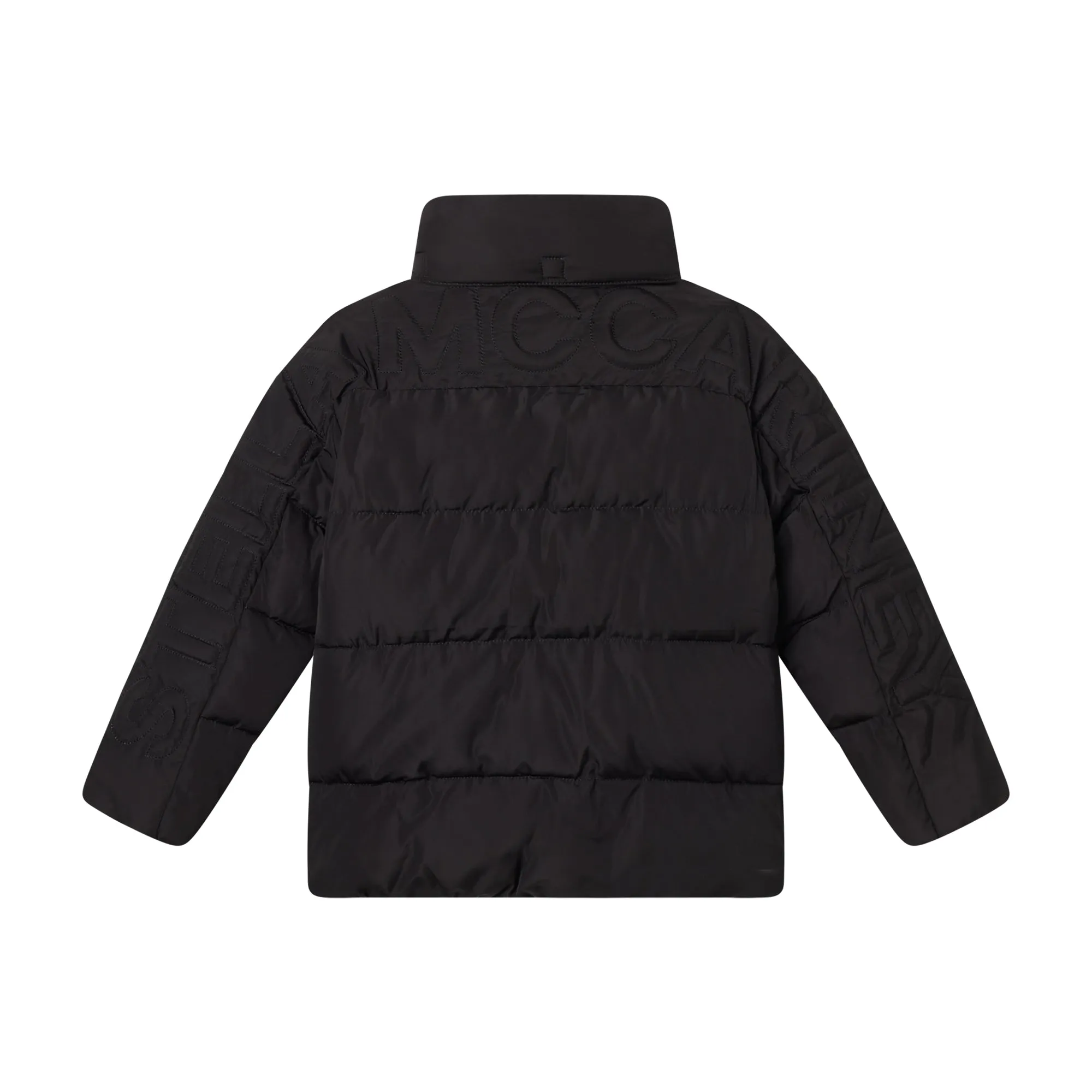 Boys Black Puffer Jacket