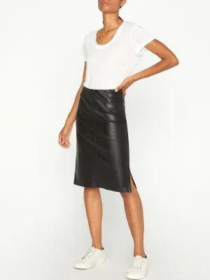 Brochu Walker - River Skirt in Black Onyx