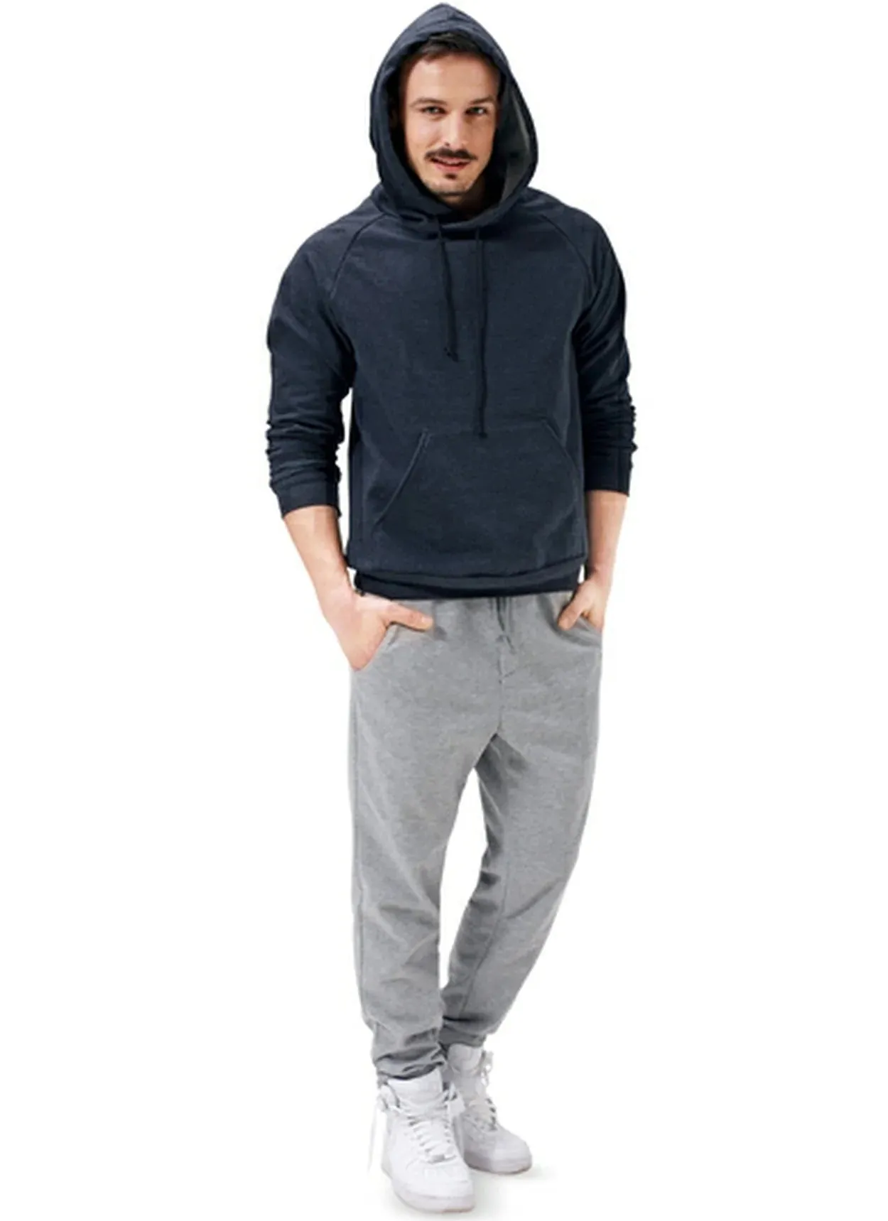 Burda Men's Pullover Hoodie 6718