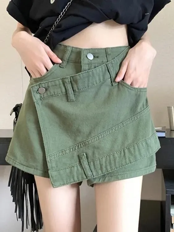 Cargo Shorts for Women High Waisted Casual Chino Shorts by Kaja Clothing-Bethany Shorts