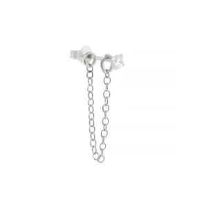 Chain Earring Jacket For Stud