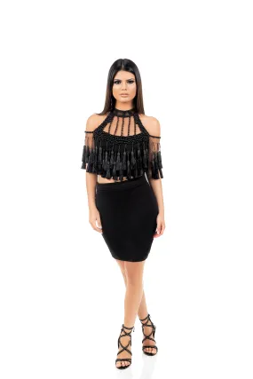 Chandelier Tassel "Victoria" Two-Piece Set