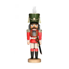 Christian Ulbricht Nutcracker - Red Soldier - Glazed