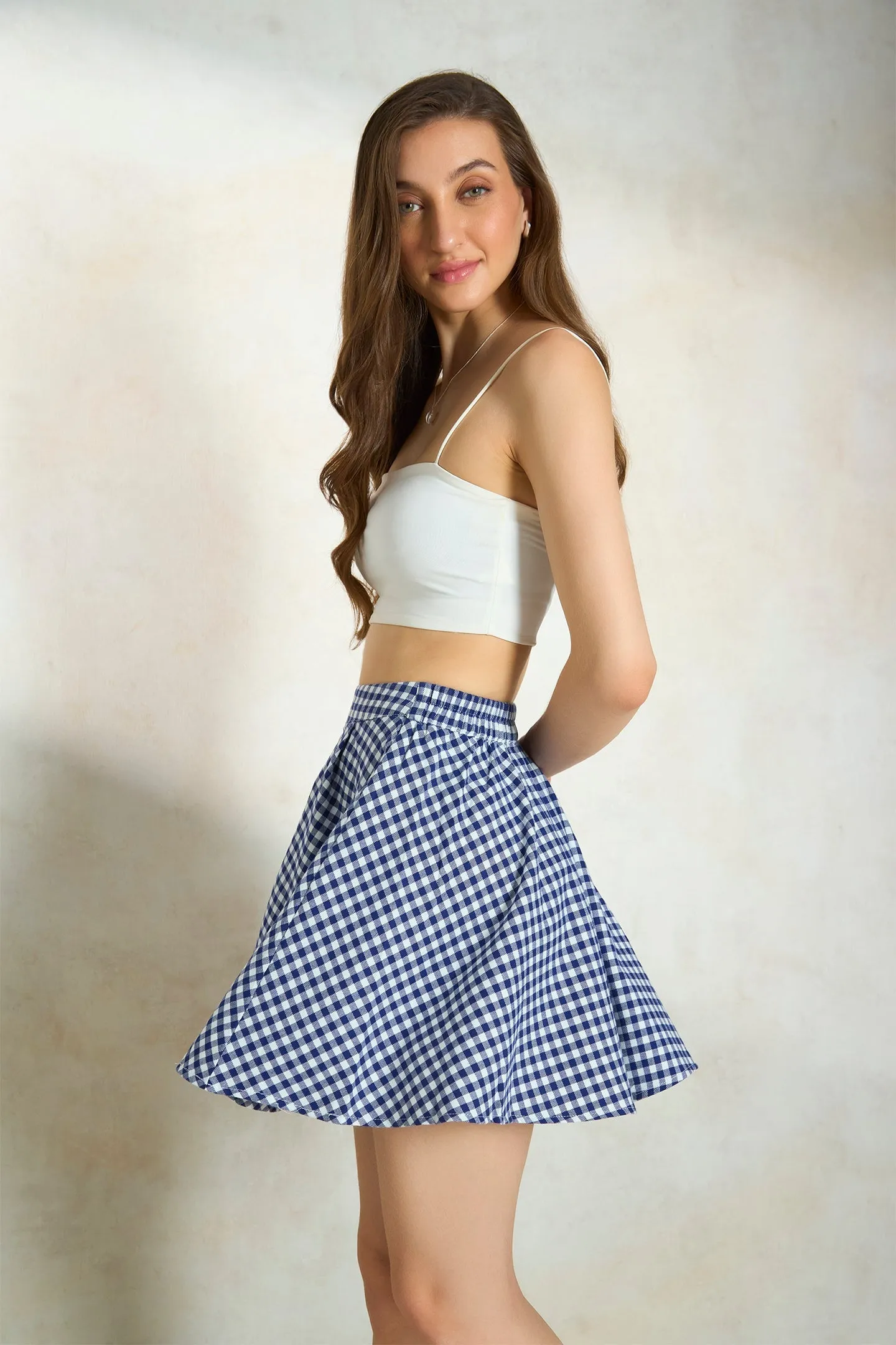 Cleo Skirt|Cotton Skater Skirt