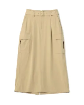 Col Cargo Belted Pencil Skirt