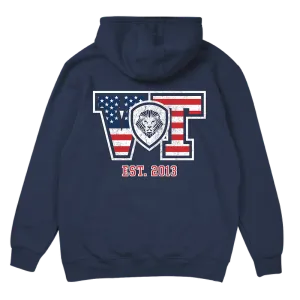 Collegiate VT Pullover Hoodie - Navy