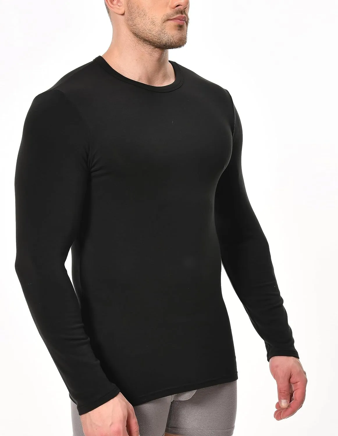 Comfneat Men's Thermal Underwear Base Layer Top & Bottom