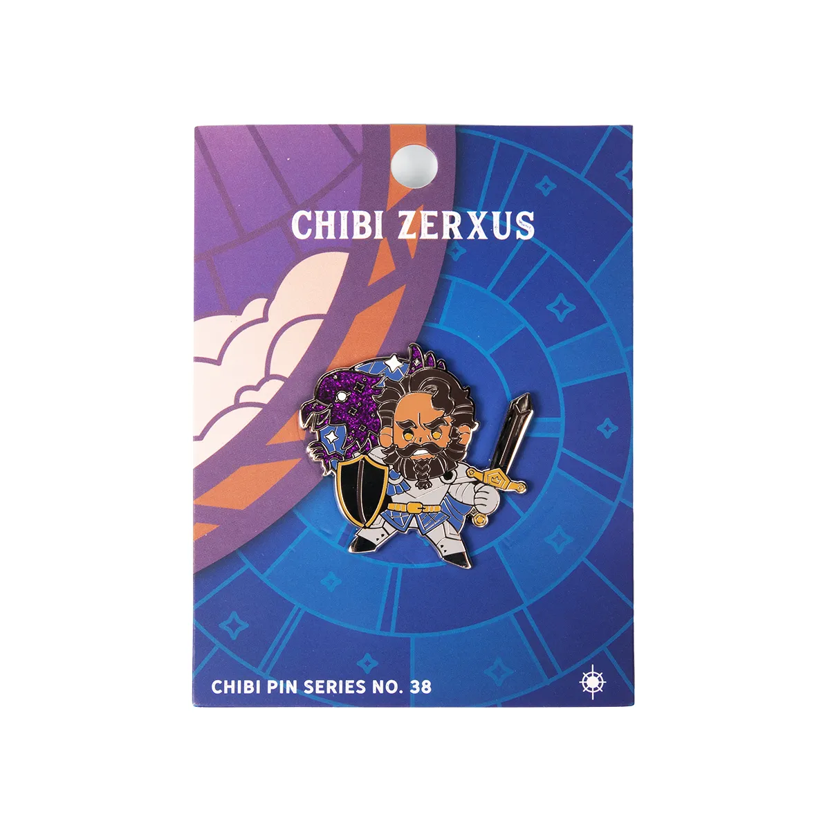 Critical Role Chibi Pin No. 38 - Zerxus Ilerez