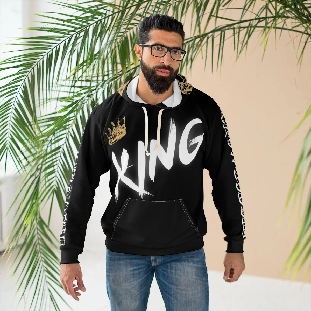 Crowgodshi Crowned King Pullover Hoodie