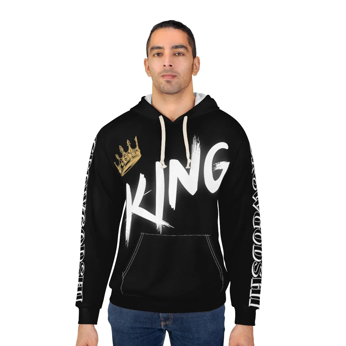 Crowgodshi Crowned King Pullover Hoodie