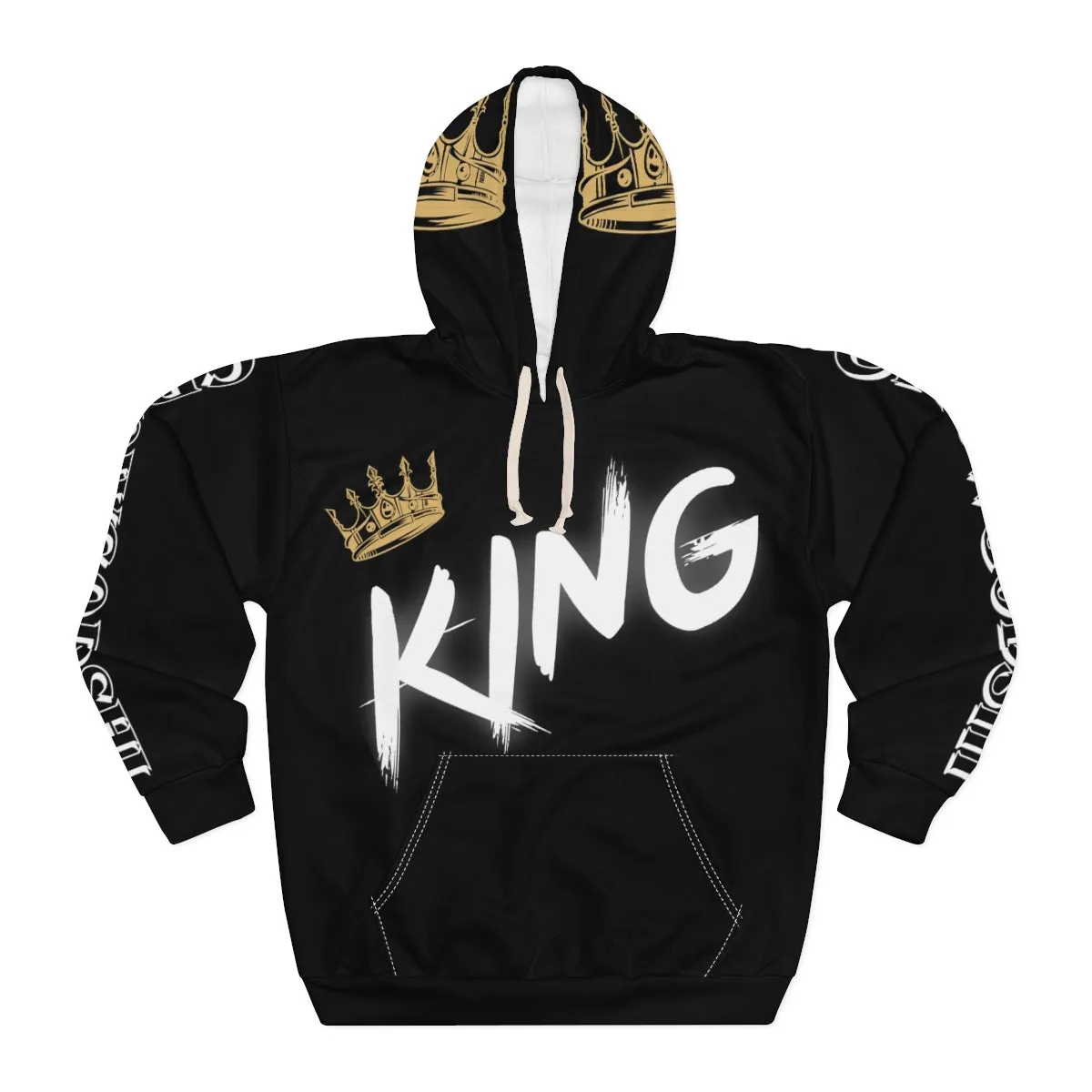 Crowgodshi Crowned King Pullover Hoodie