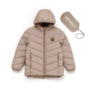 Crywolf Eco Puffer Jacket Camel