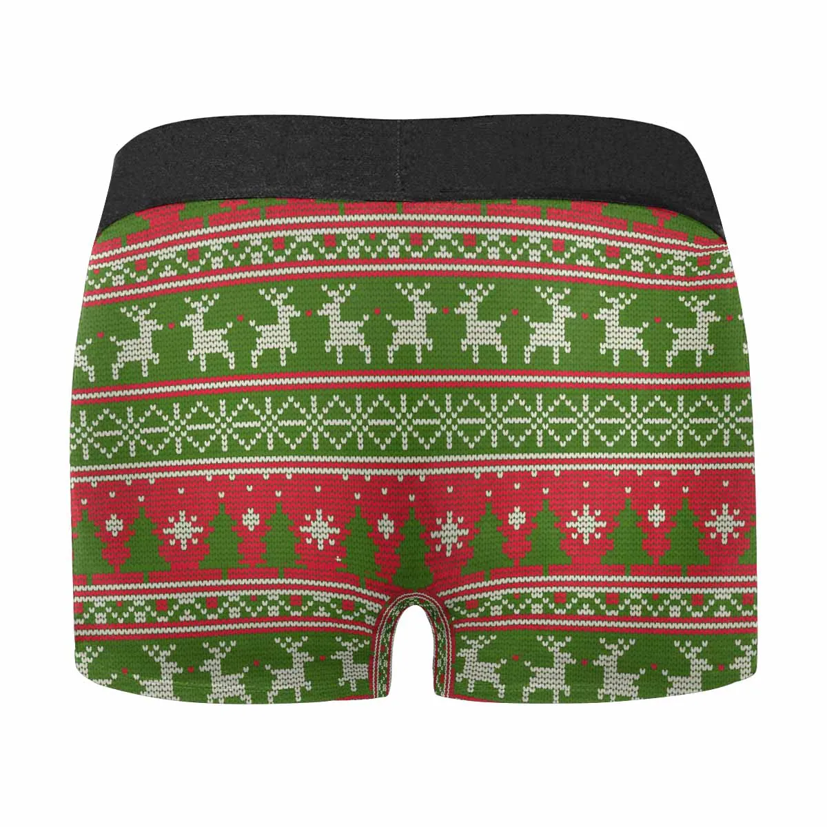 Custom Face Christmas Colours Men's Boxer Briefs Print Your Own Personalized Underwear for Him