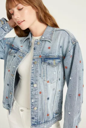 Denim Jacket - Starry Eyed