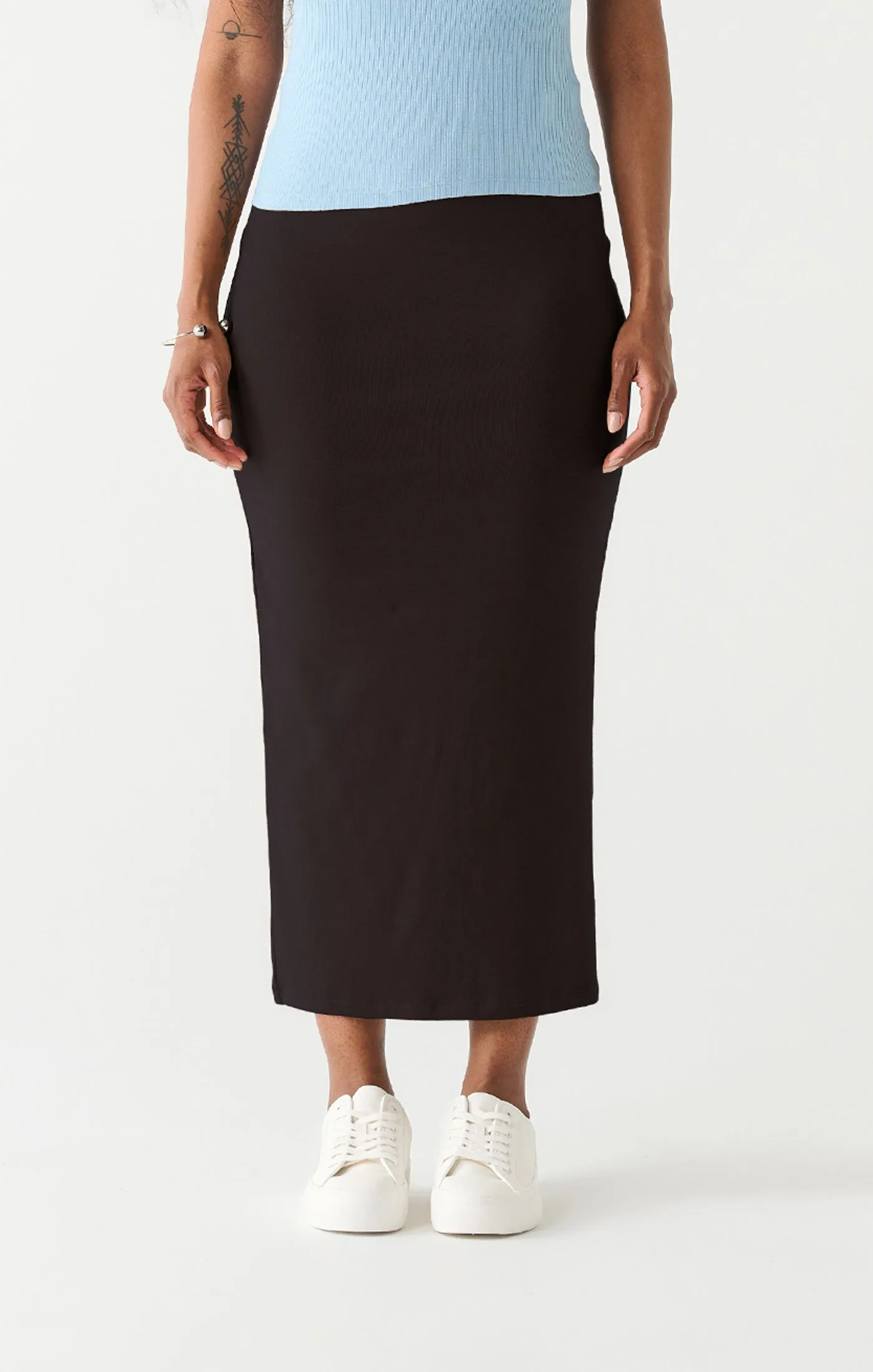 Dex Long Pencil Skirt