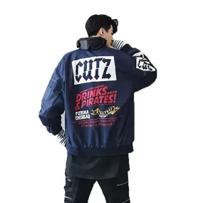 Drinks & Pirates Retro Bomber Jacket