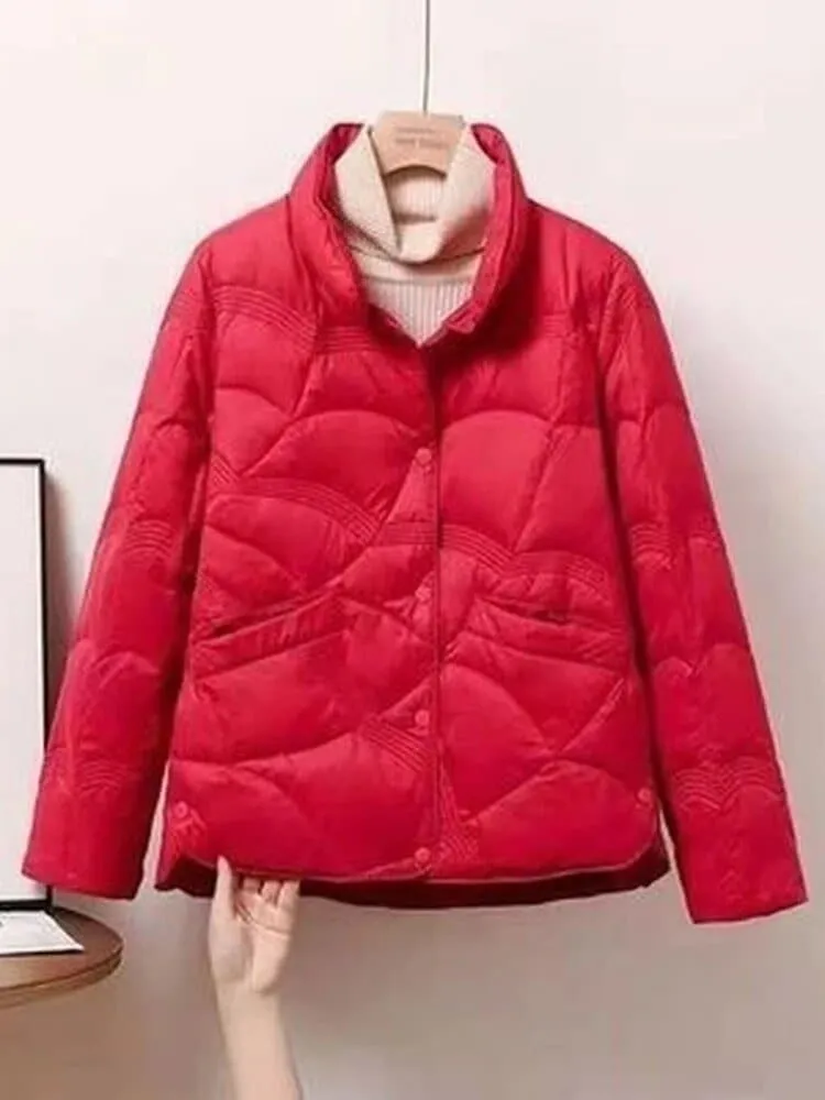 Elegant Short Down Jacket