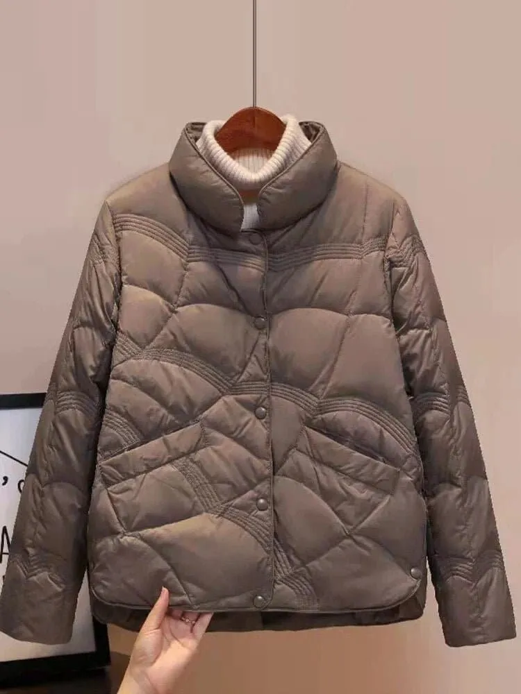 Elegant Short Down Jacket