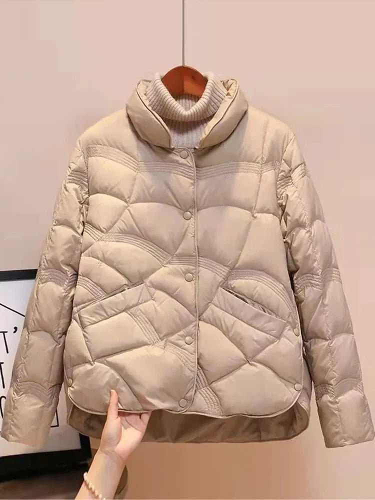 Elegant Short Down Jacket