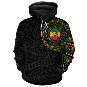 Ethiopia Flag Premium Hoodie