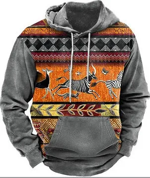 European and American Fashion Hooded Sweatshirt