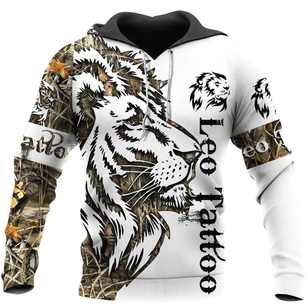 European And American Wolf 3D Printing Sweater Long Sleeve Autumn