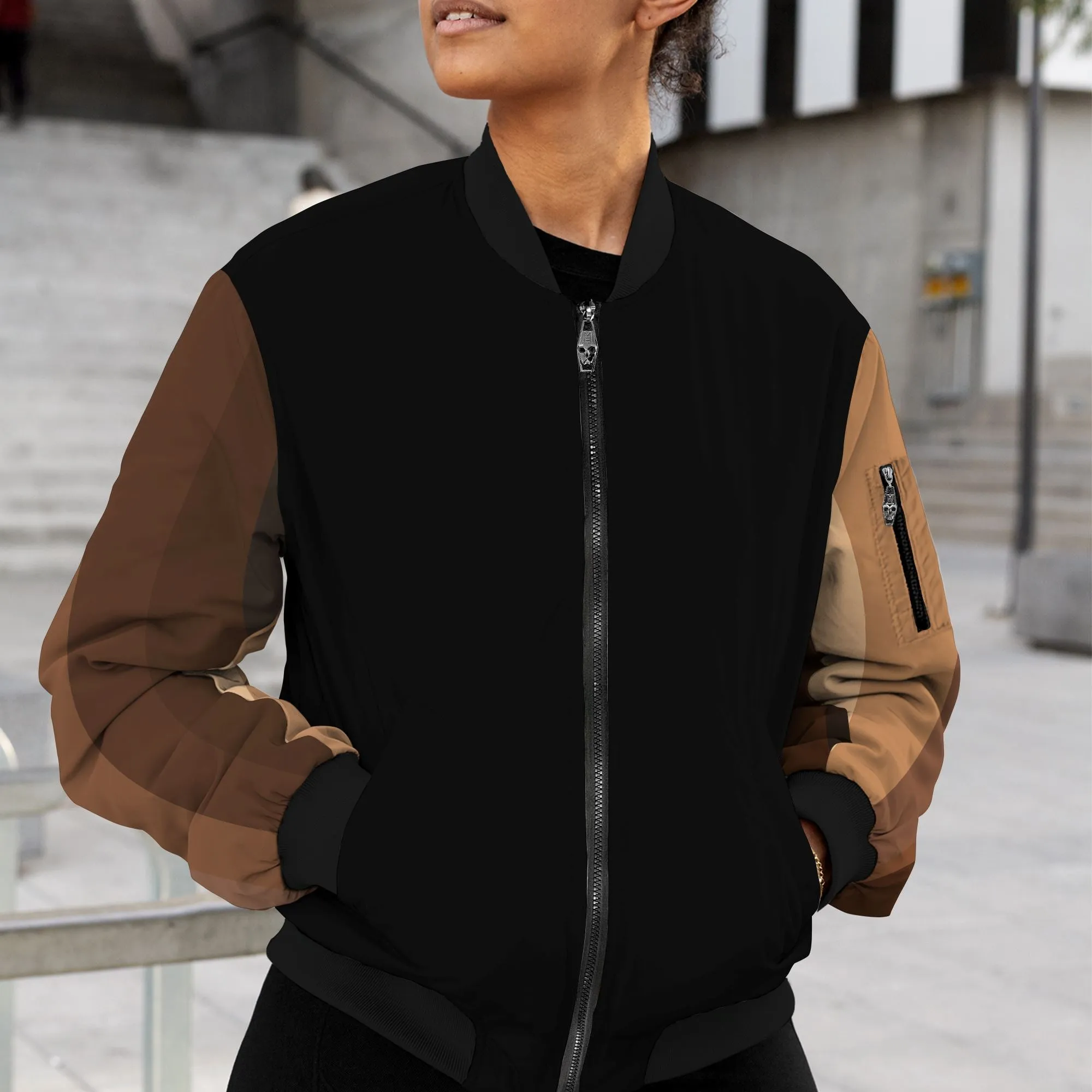 Every Shade Slays Melanin Bomber Jacket