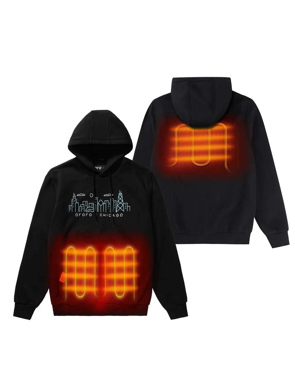 Final Sale - Heated Pullover Hoodie - Chicago Edition (Apparel Only)