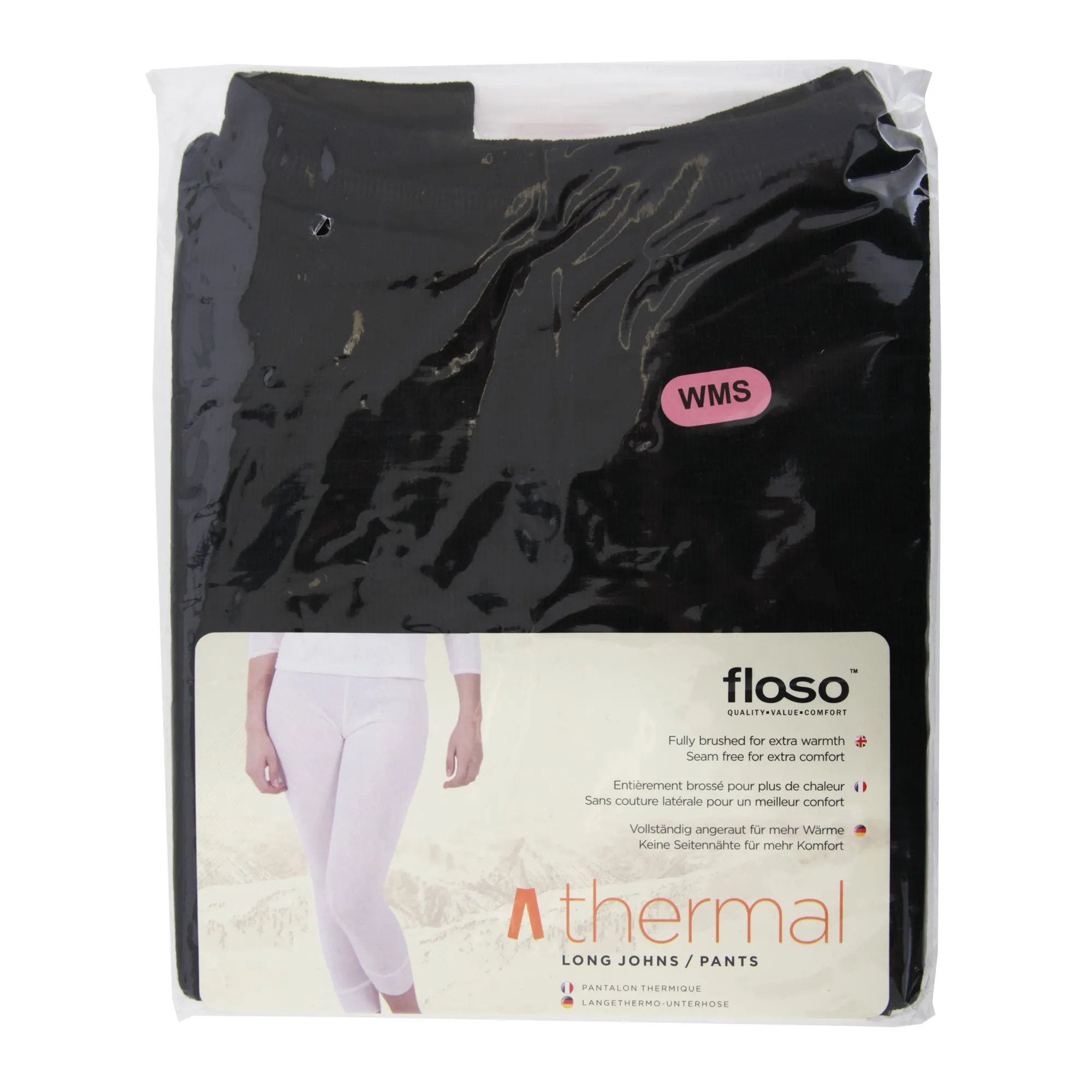 FLOSO Ladies/Womens Thermal Underwear Long Jane/Johns (Standard Range)