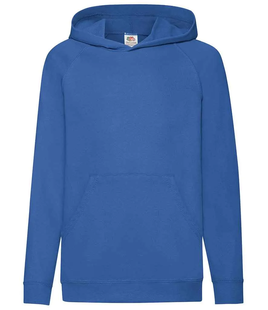 Fruit of the Loom Lightweight Hooded Sweatshirt (Childrens)