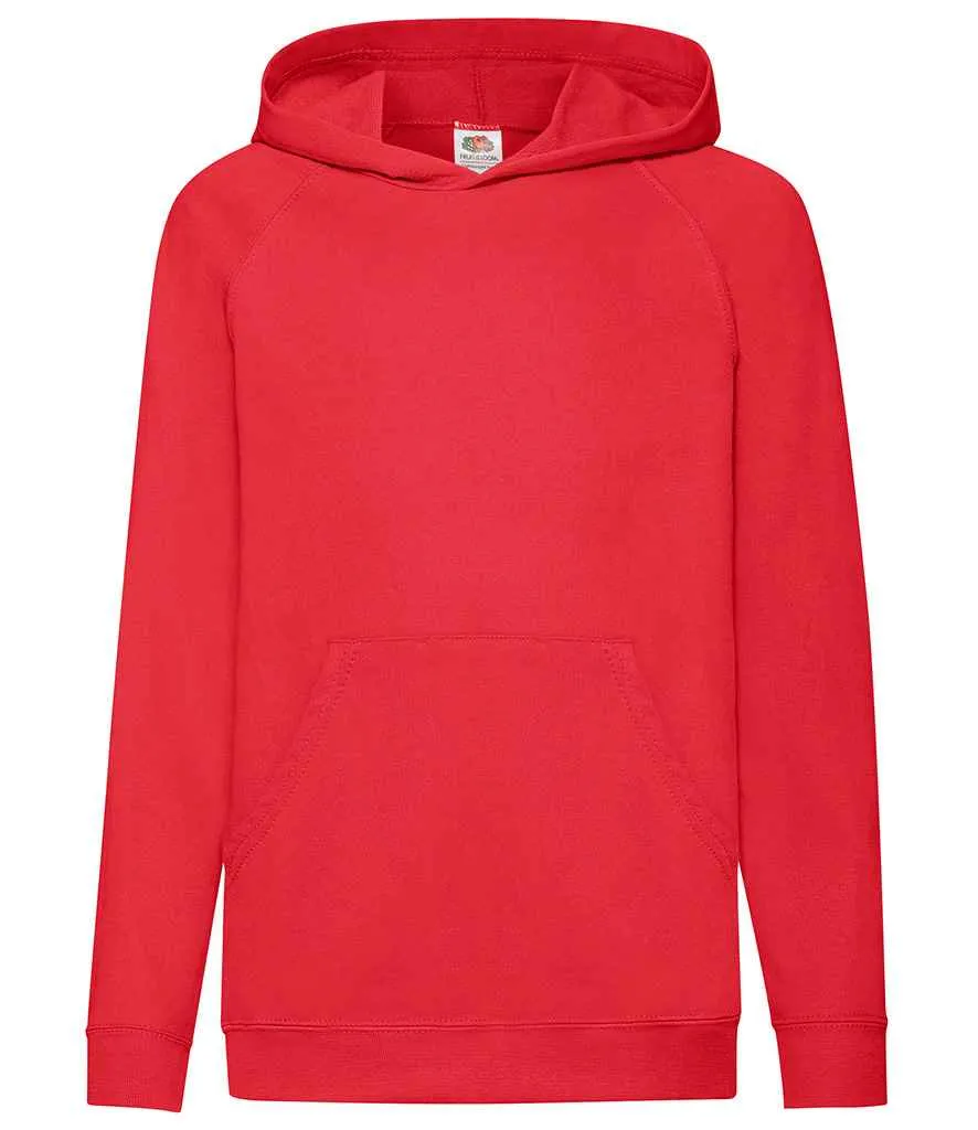 Fruit of the Loom Lightweight Hooded Sweatshirt (Childrens)