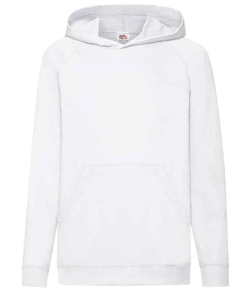 Fruit of the Loom Lightweight Hooded Sweatshirt (Childrens)