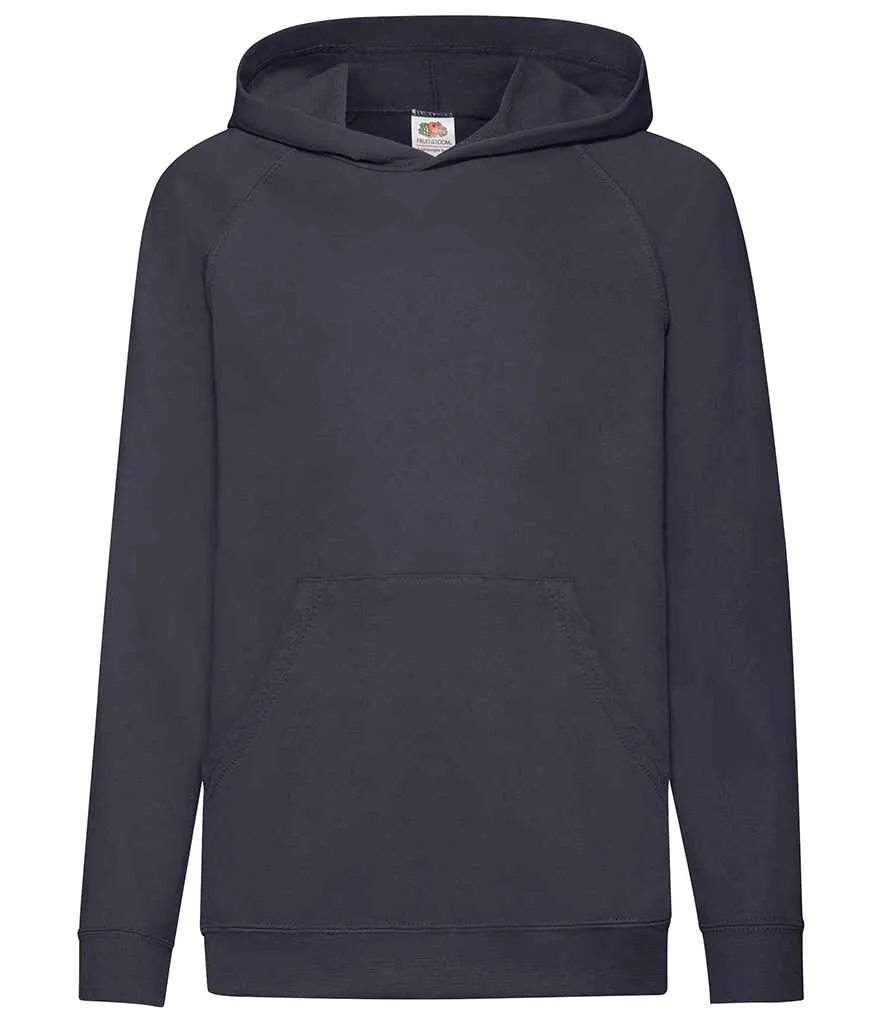 Fruit of the Loom Lightweight Hooded Sweatshirt (Childrens)