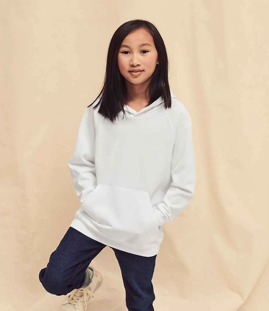 Fruit of the Loom Lightweight Hooded Sweatshirt (Childrens)