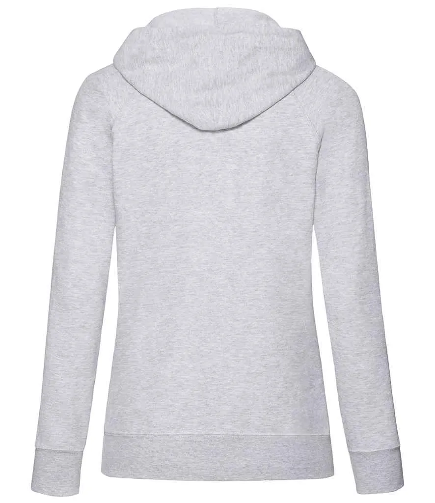 Fruit of the Loom Lightweight Hooded Sweatshirt (Ladies)